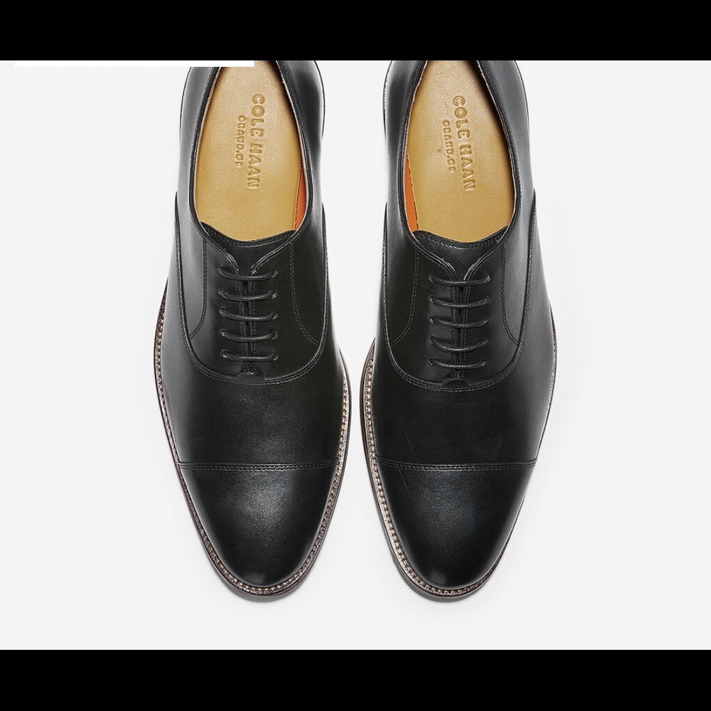 Cole Haan men’s black dress shoes
